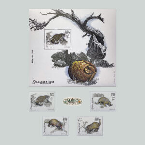 Kompletna Seria Znaczków z Bloczkiem – Pancerniki Somalii (2003) MNH!