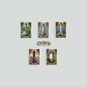 ⚓ Światła Wybrzeża – Kompletna Seria „Latarnie Morskie” (ZSRR 1982) MNH! 🌊