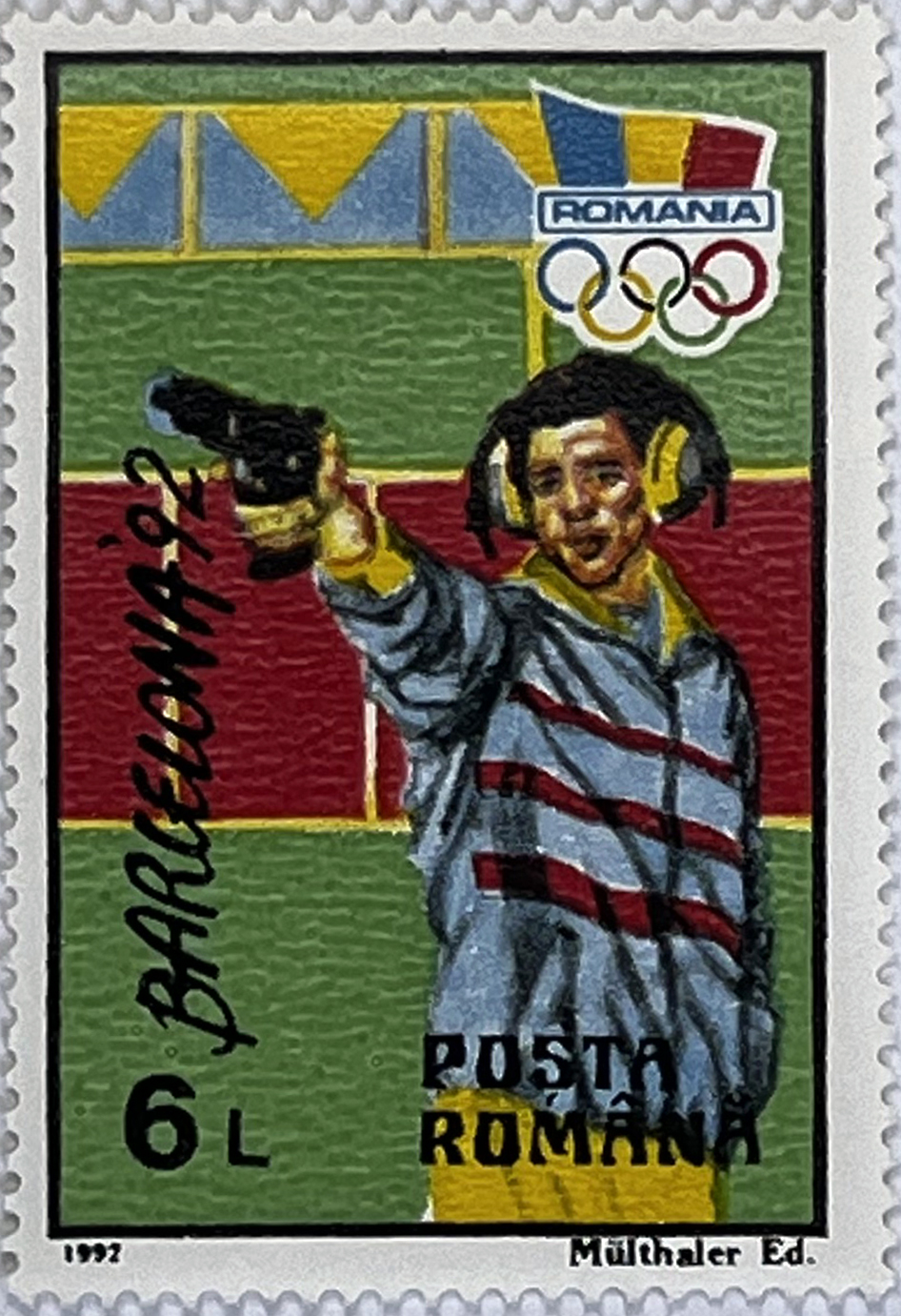 🏅 Olimpijski Blask Barcelony – Pełna Seria „Letnie Igrzyska Olimpijskie 1992” (Rumunia 1992) MNH! 🇷🇴✨