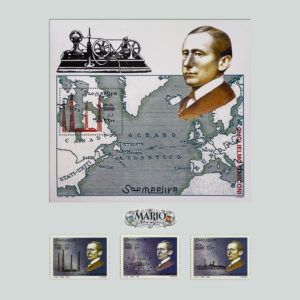 📻 Fale, które Zmieniły Świat – Kompletna Seria z Bloczkiem „Guglielmo Marconi” (Somalia 2002) MNH! ⚡
