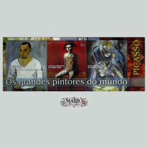 🎨 Geniusz Kubizmu – Arkusz „Pablo Picasso” (Timor Wschodni 2004) MNH! 🇹🇱