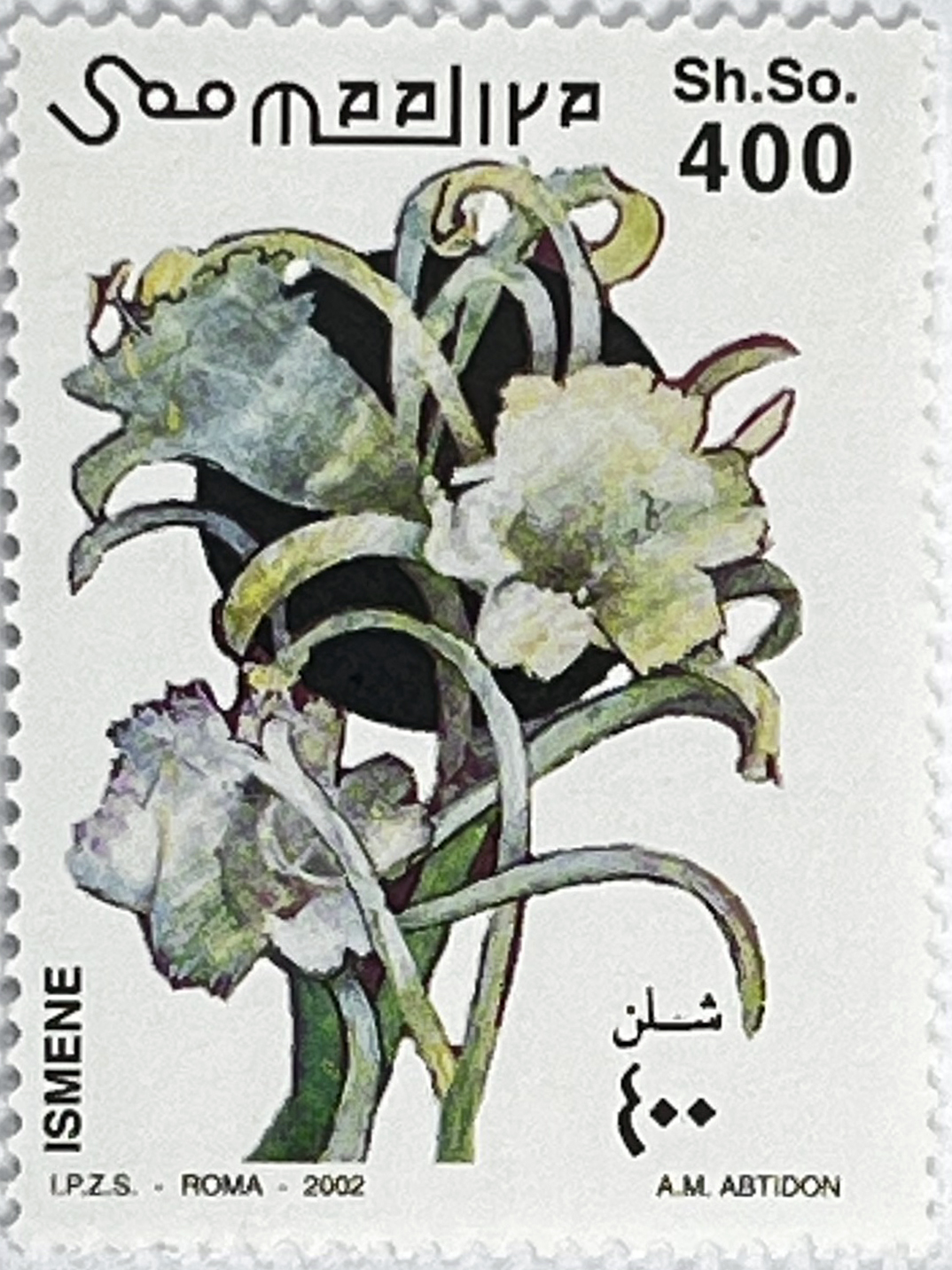 🌺 Egzotyczne Piękno – Kompletna Seria „Kwiaty i Storczyki” (Somalia 2002) MNH! - obrazek 4