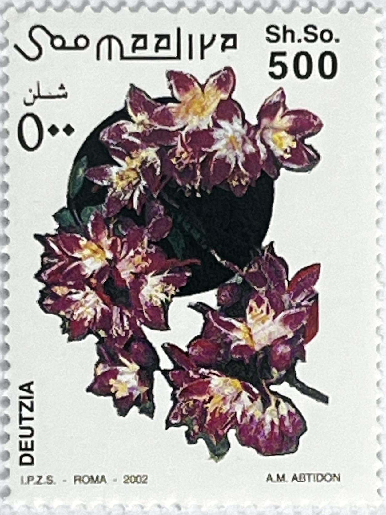 🌺 Egzotyczne Piękno – Kompletna Seria „Kwiaty i Storczyki” (Somalia 2002) MNH! - obrazek 5